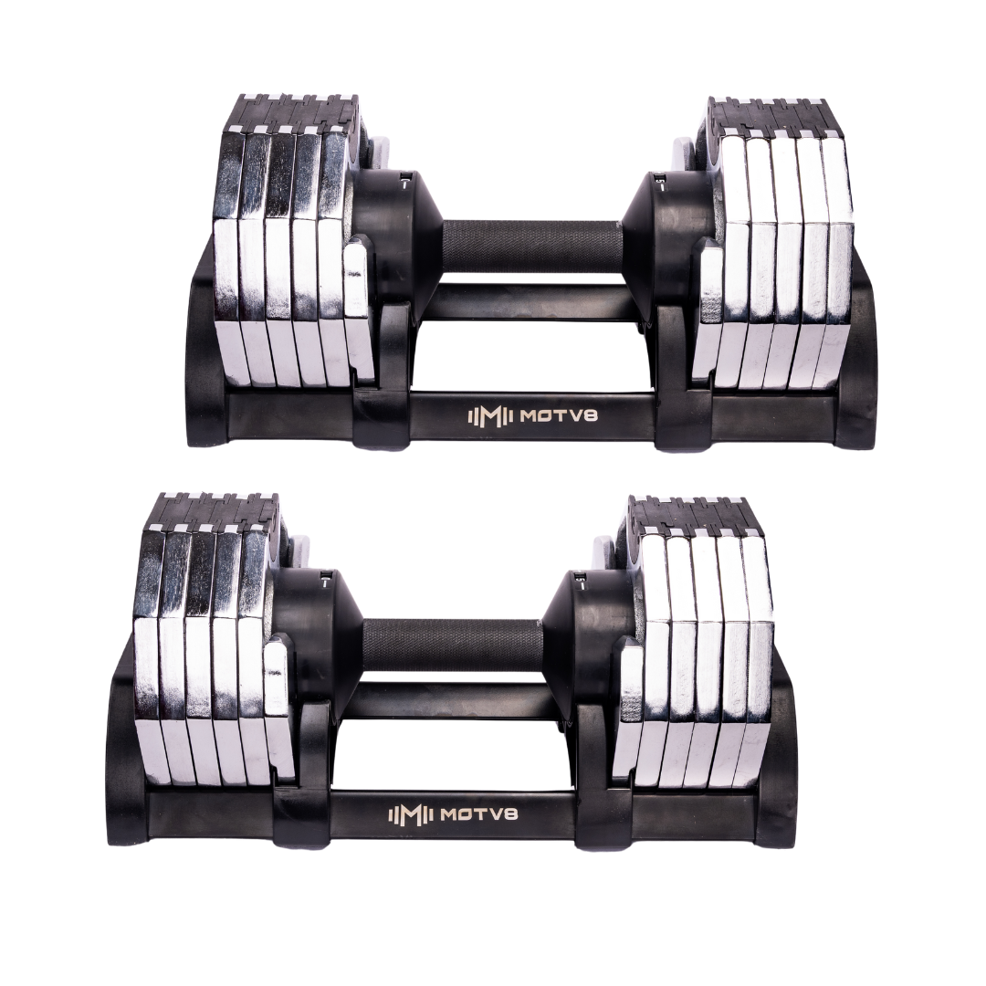 Decabell 5-50 Adjustable Dumbbells